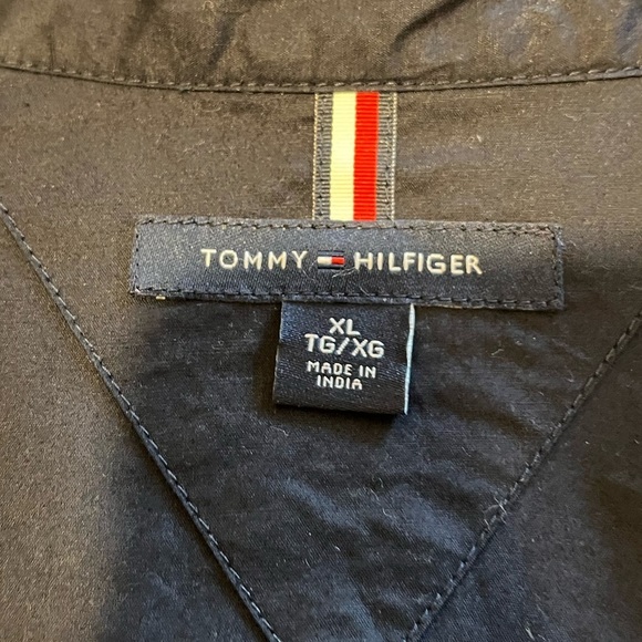 TOMMY HILFIGER navy Shirt Dress – Size XL - Picture 3 of 7
